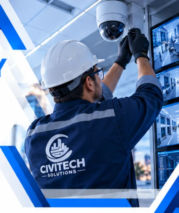 Imagen representativa de instalaciones de videovigilancia